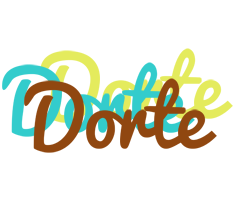 Dorte cupcake logo