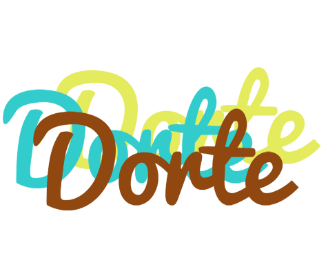 Dorte cupcake logo