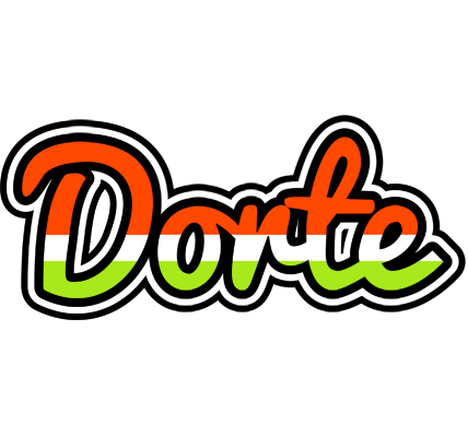 Dorte exotic logo