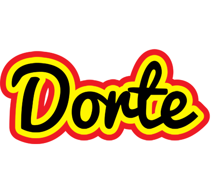 Dorte flaming logo