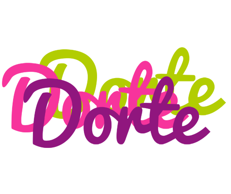 Dorte flowers logo