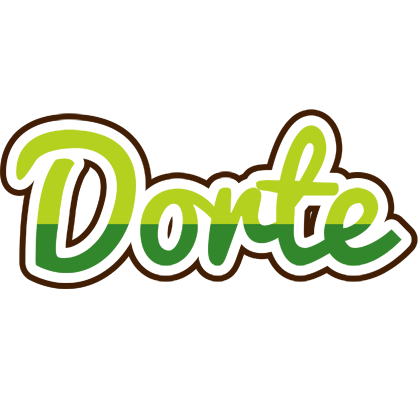 Dorte golfing logo