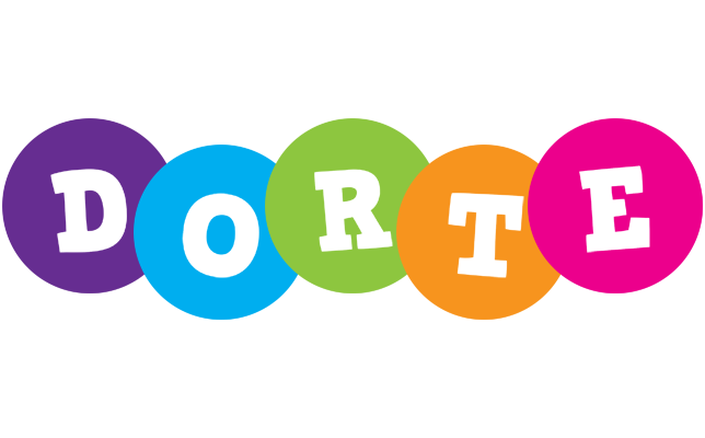 Dorte happy logo