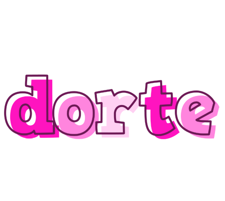 Dorte hello logo