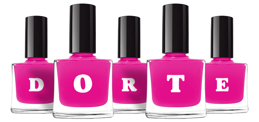 Dorte nails logo