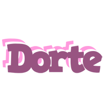 Dorte relaxing logo