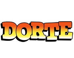 Dorte sunset logo