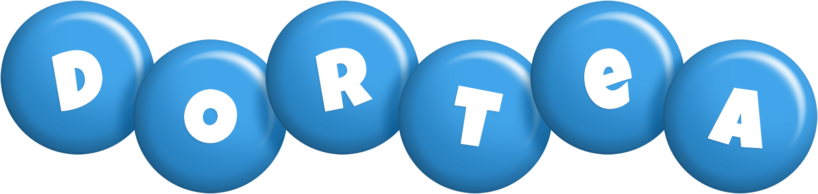 Dortea candy-blue logo