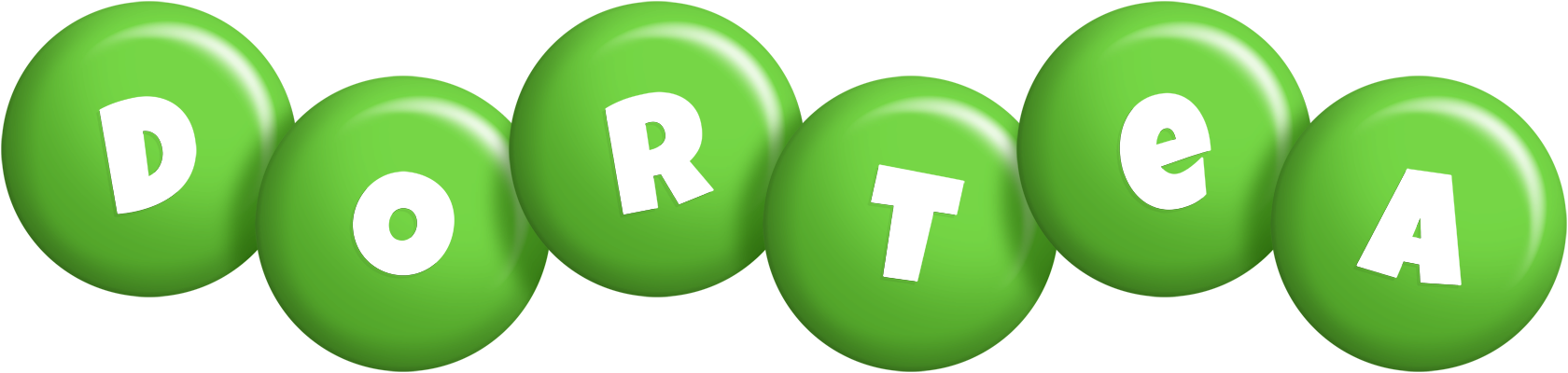 Dortea candy-green logo