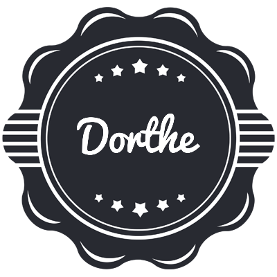 Dorthe badge logo