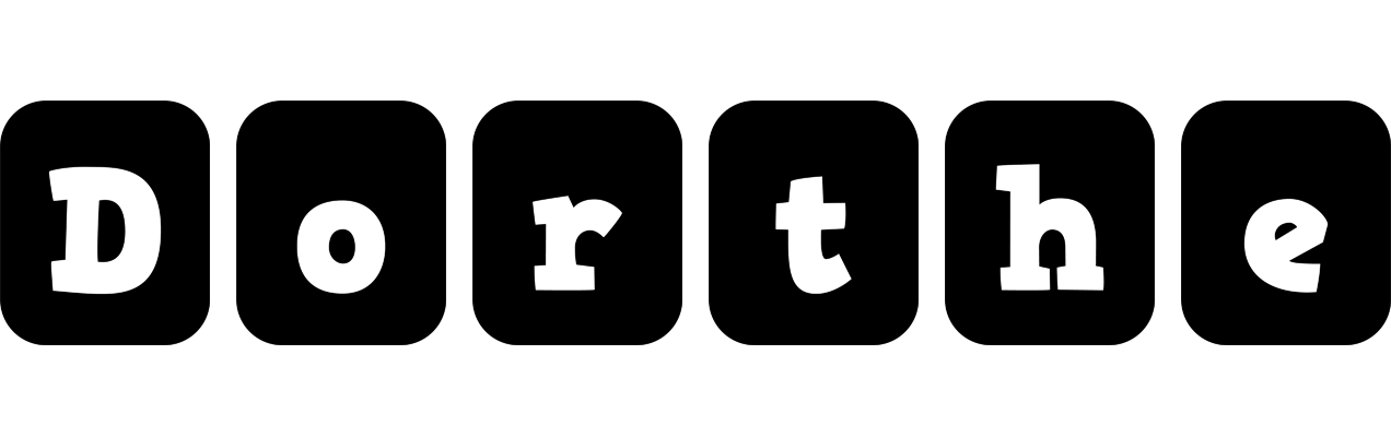 Dorthe box logo