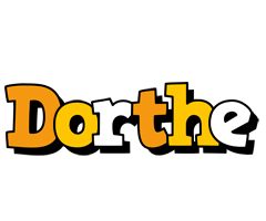 Dorthe cartoon logo