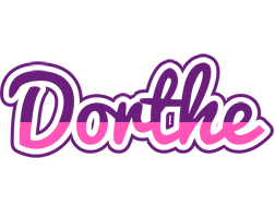 Dorthe cheerful logo