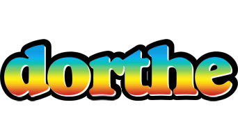 Dorthe color logo