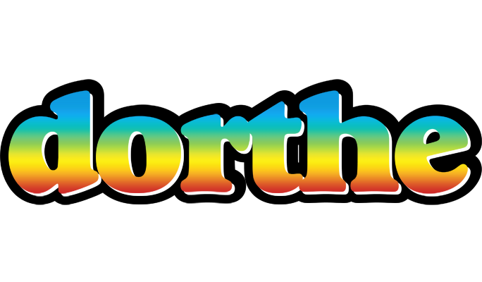 Dorthe color logo