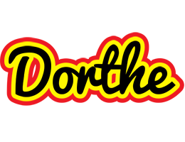 Dorthe flaming logo