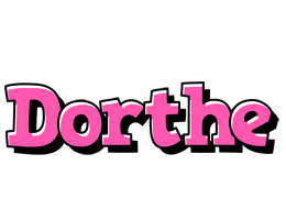 Dorthe girlish logo