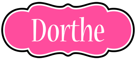 Dorthe invitation logo