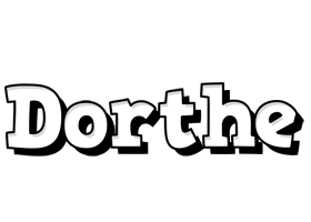 Dorthe snowing logo