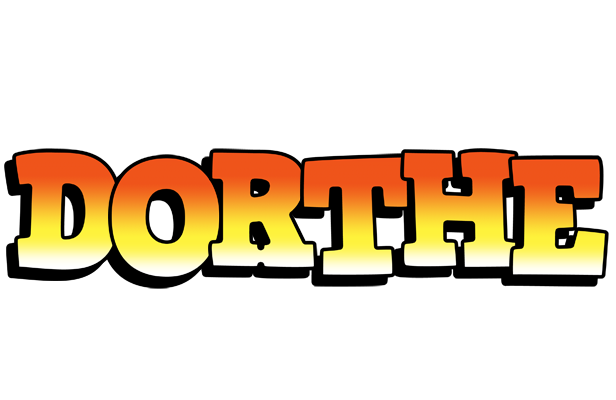 Dorthe sunset logo