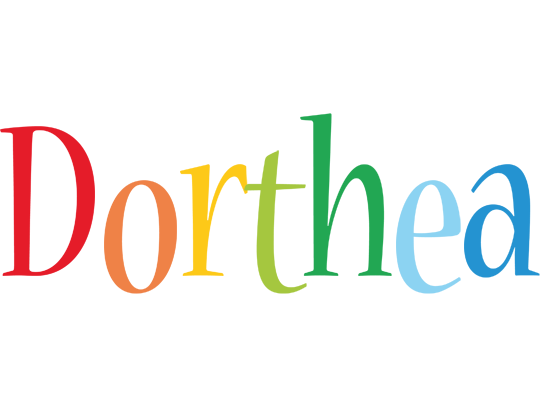 Dorthea birthday logo
