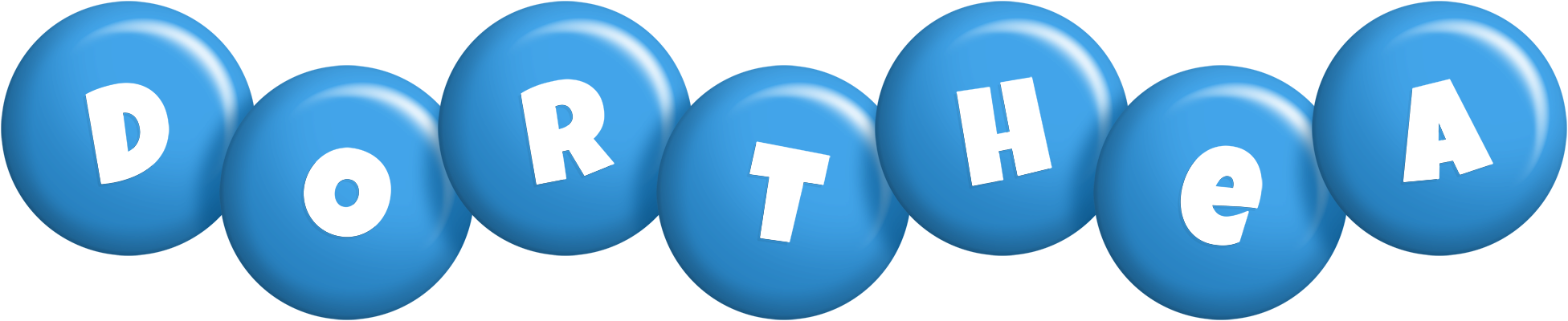 Dorthea candy-blue logo