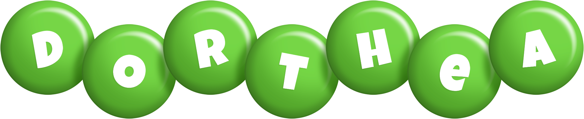 Dorthea candy-green logo