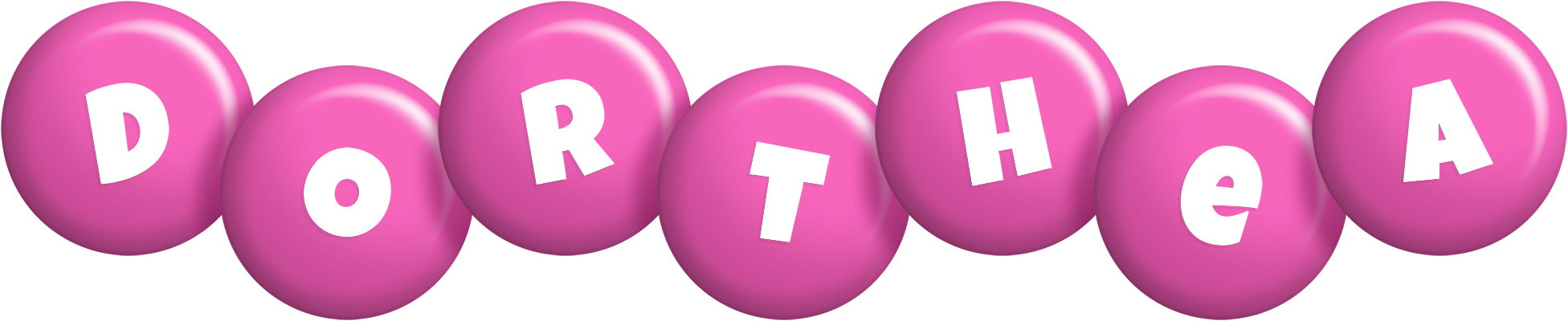 Dorthea candy-pink logo