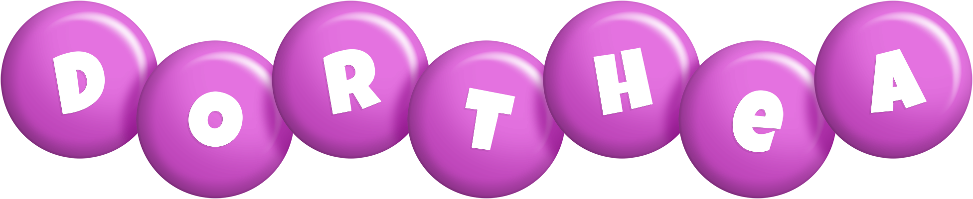 Dorthea candy-purple logo