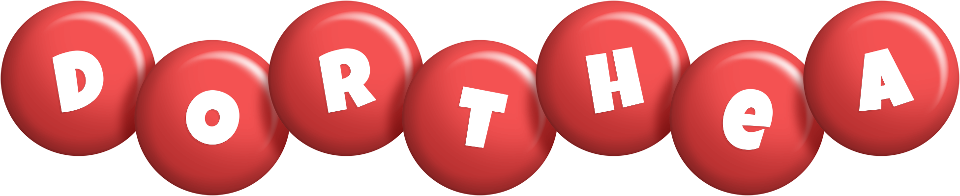 Dorthea candy-red logo