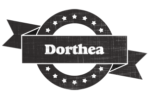 Dorthea grunge logo