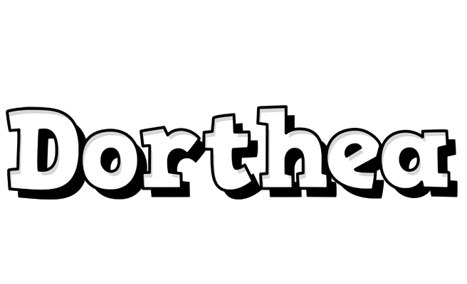 Dorthea snowing logo