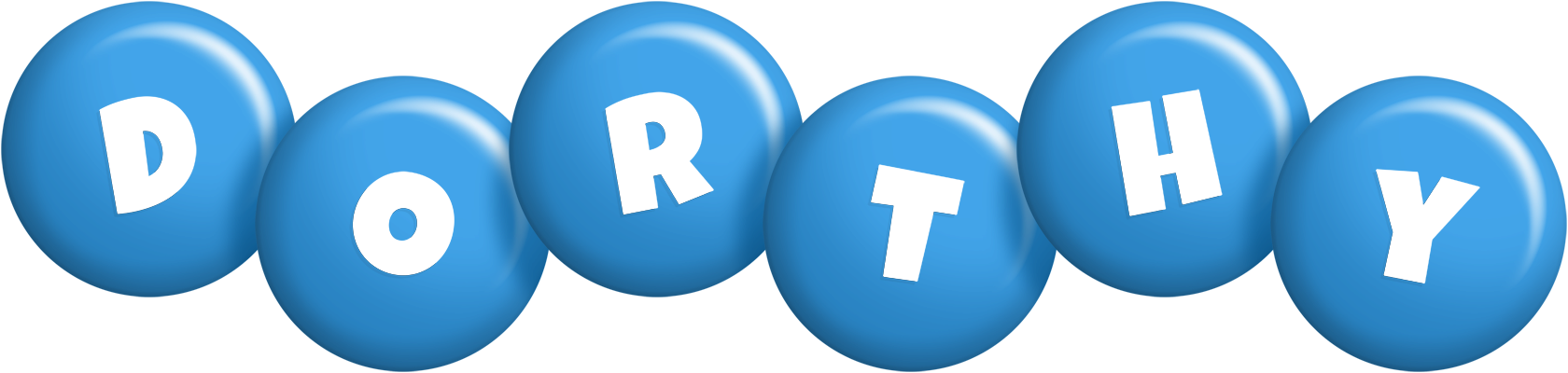 Dorthy candy-blue logo