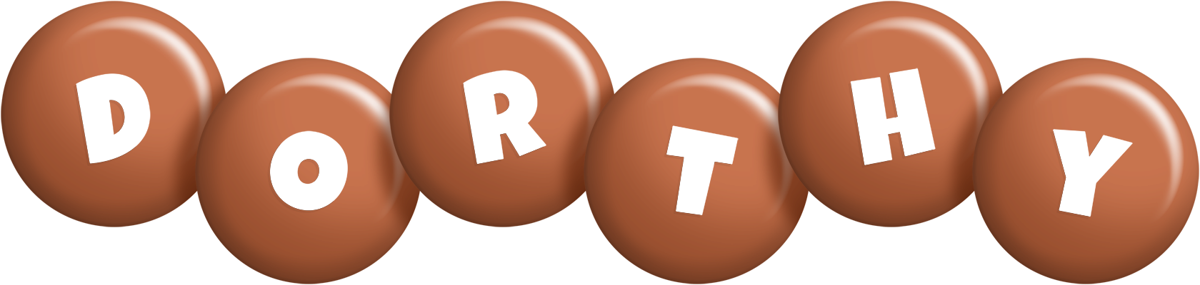 Dorthy candy-brown logo