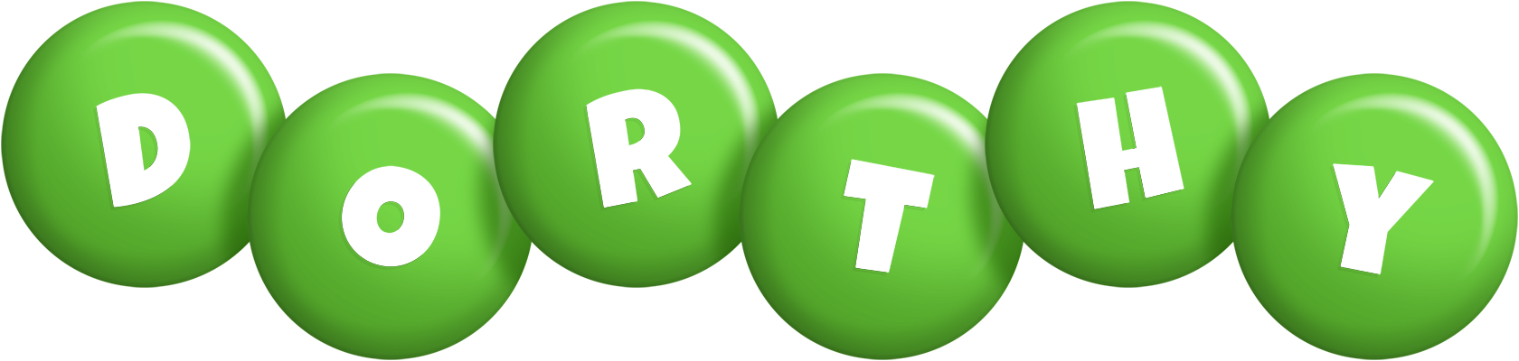 Dorthy candy-green logo