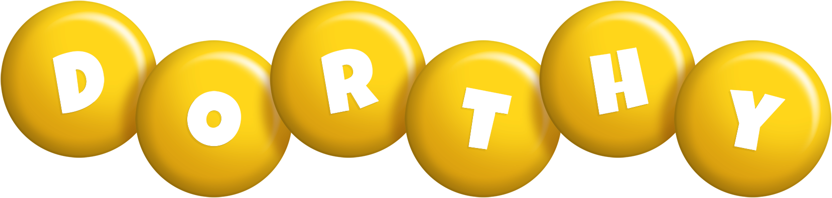 Dorthy candy-yellow logo
