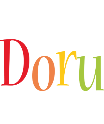 Doru birthday logo