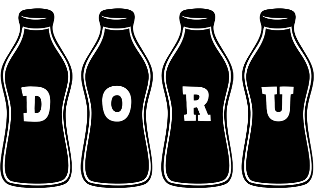 Doru bottle logo