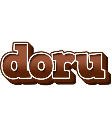 Doru brownie logo