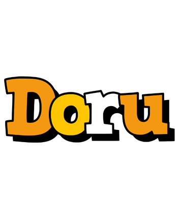 Doru cartoon logo