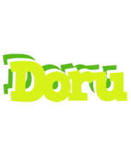 Doru citrus logo