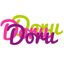 Doru flowers logo