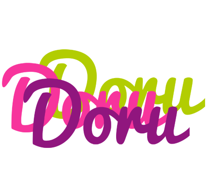 Doru flowers logo