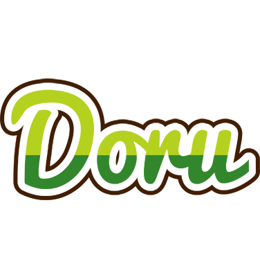 Doru golfing logo