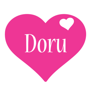 Doru love-heart logo