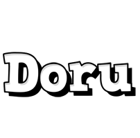 Doru snowing logo