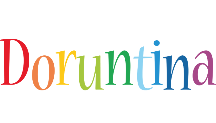 Doruntina birthday logo