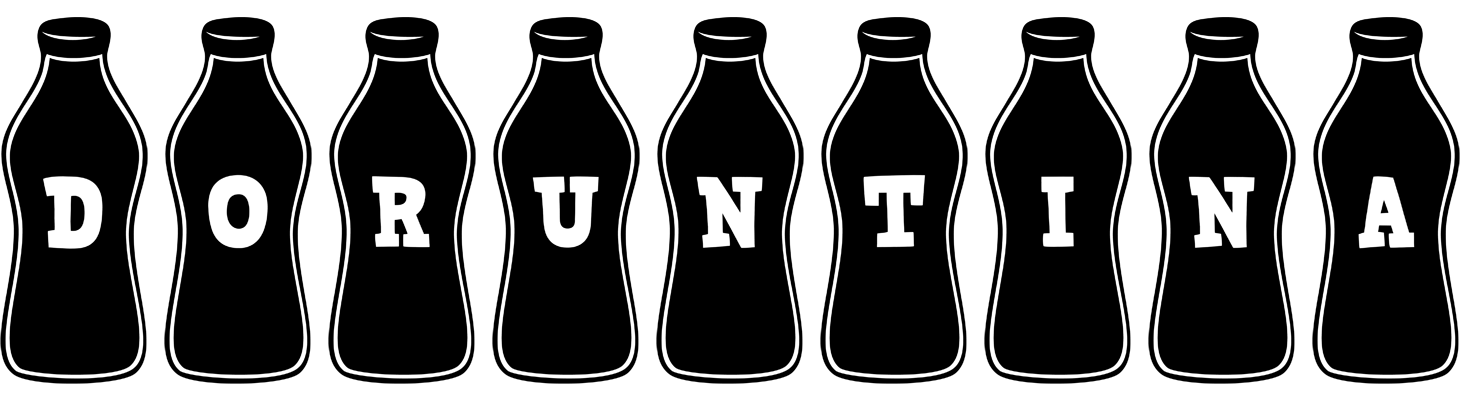 Doruntina bottle logo