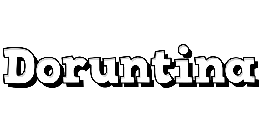 Doruntina snowing logo