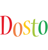 Dosto birthday logo